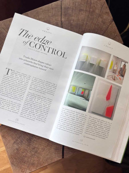 Inner pages of Drift Magazine with Trudie Moore feature